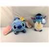 Image 1 : Disney Lilo & Stitch Backpack with Plush Toy 2 Piece Set New Gift School Bag