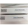 Image 3 : Pack Black+Decker Smart WiFi Thermostat Alexa Google Home Voice Control New