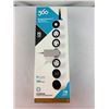 Image 1 : PowerCurve 77W Braided 4-Outlet Rotating Surge Strip