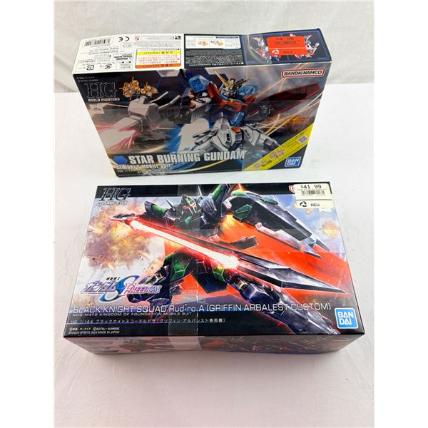 Bandai Mobile Suit Gundam SEI IORI's & Black Knight Figures 2 Lot