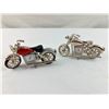 Image 1 : 2 MOTORCYCLE DESK CLOCKS