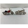 Image 4 : 2 MOTORCYCLE DESK CLOCKS
