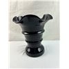 Image 2 : VINTAGE ALTAGLASS BLACK AMETHYST VASE