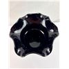Image 3 : VINTAGE ALTAGLASS BLACK AMETHYST VASE