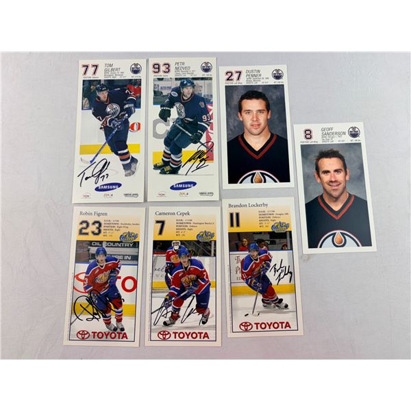 AUTOGRAPH HOCKEY CARDS INCL: