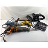 Image 1 : Rigiid large heavy Duty Chop saw &  Black & Decker hedge trimmer