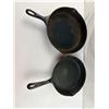 Image 1 : Lot of 2 Wagner Cast Iron Skillets