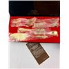 Image 3 : Lot of 2 Royal Sealy Gold Plated Serving Set