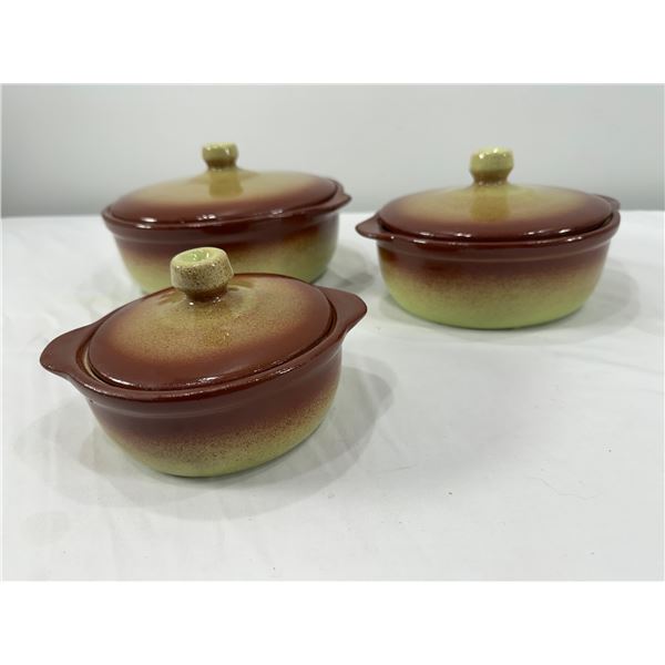 1940-1950's Medalta Casserole Dishes