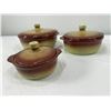 Image 1 : 1940-1950's Medalta Casserole Dishes