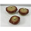 Image 2 : 1940-1950's Medalta Casserole Dishes