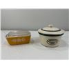 Image 1 : Medalta Bowl and Vintage Pyrex