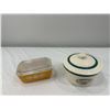 Image 3 : Medalta Bowl and Vintage Pyrex
