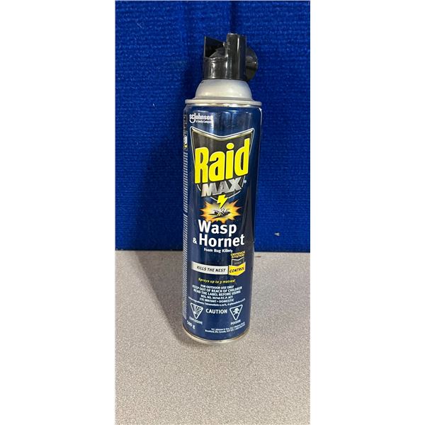 3 Cans Of Of Raid Wasp & Hornet Foam Bug Killer