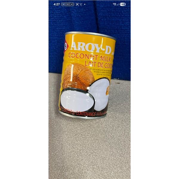 1 Case Of 24 Cans Of Coconut Milk