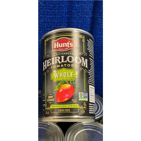1 Case Of Hunts Heirloom Whole Tomatos