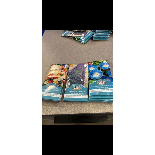 15 Packs Of Flower Seeds