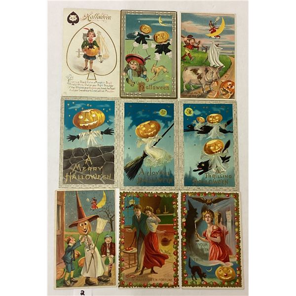 Halloween Holiday Greeting Postcards 30