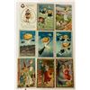 Image 1 : Halloween Holiday Greeting Postcards 30