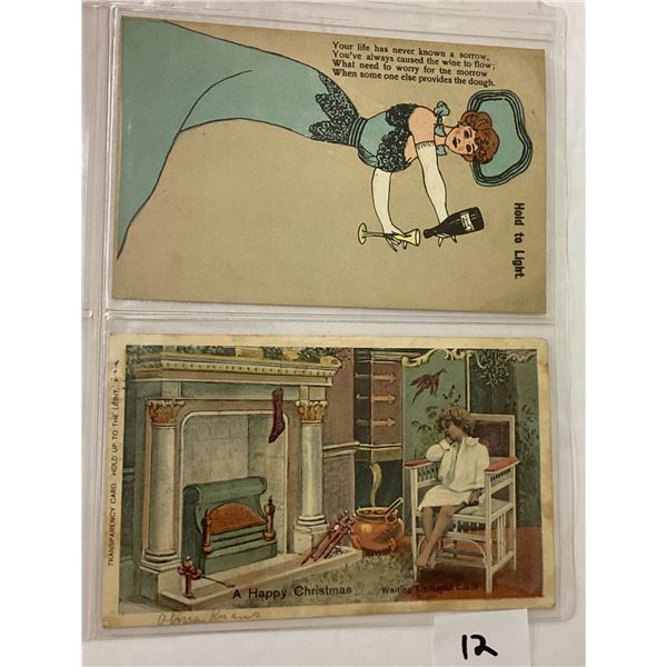Novelty - Hold To Light Postcards 16