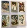 Image 15 : Christmas Angel Holiday Greeting Postcard Album 100+
