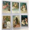 Image 2 : Christmas Angel Holiday Greeting Postcard Album 100+