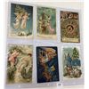 Image 4 : Christmas Angel Holiday Greeting Postcard Album 100+