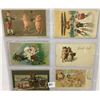 Image 10 : Animals - Pigs on Holiday Greeting Postcard Album Approx. 90