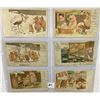 Image 9 : Animals - Pigs on Holiday Greeting Postcard Album Approx. 90