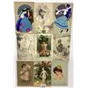 Image 2 : Pretty Lady Greeting Postcards 38