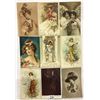 Image 5 : Pretty Lady Greeting Postcards 38