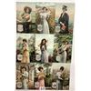 Image 1 : Tuck State Belles State Girls Postcard Set of 45