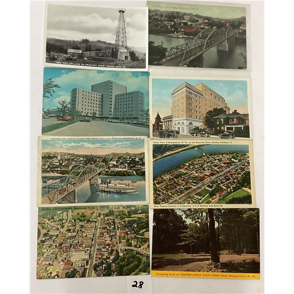 West Virginia Approx. 200 Postcards
