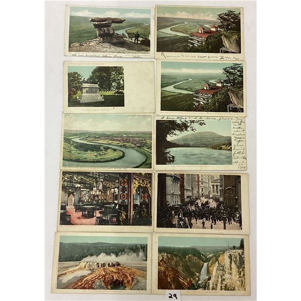 Sorted Detroit Publishing USA View Postcards Approx. 400