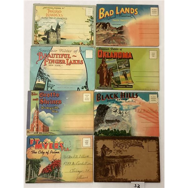 Souvenir Folder Postcards Approx. 130