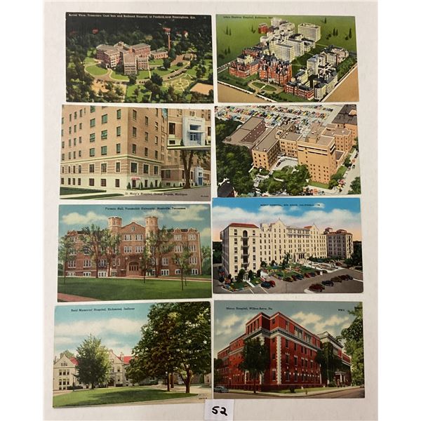 Hospitals Approx. 185 Postcards