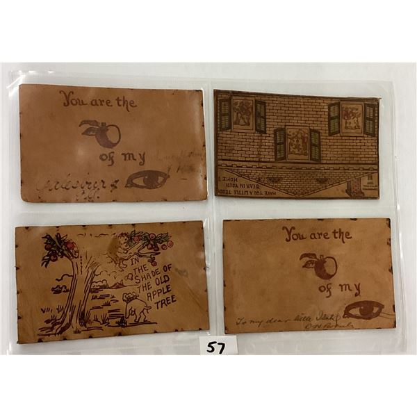 Novelty - Leather Postcards 50+