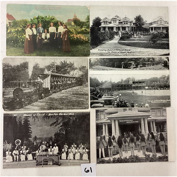 House of David Benton Barbor, Michigan Postcards 8