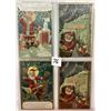 Image 3 : Santa Claus Christmas Holiday Greeting Album 27 Postcards