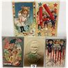 Image 3 : Patriotic Holiday Greeting Postcards 24