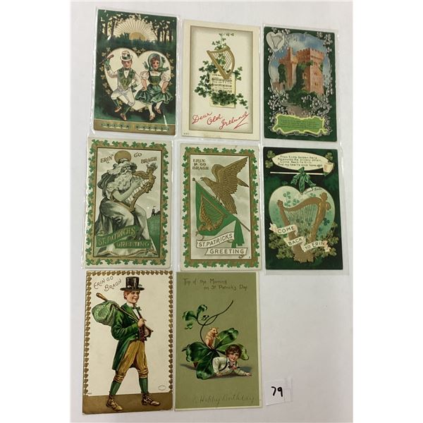 St. Patrick's Day Holiday Greeting Postcards 32