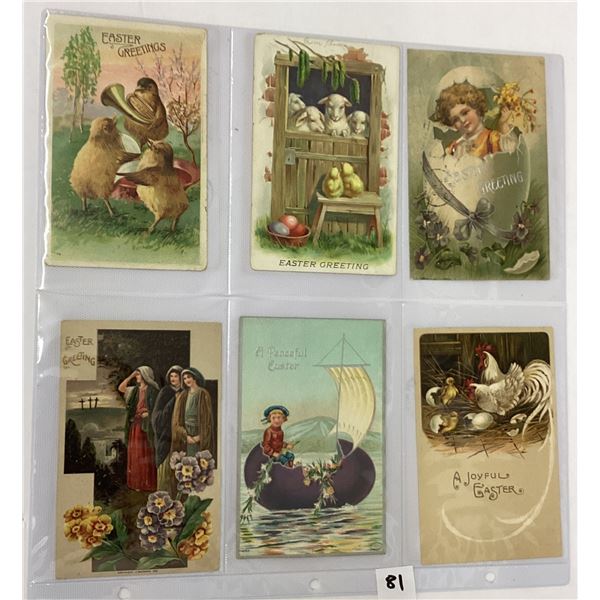 Easter Holiday Greeting Postcards 36