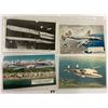 Image 11 : Transportation - Aviation, airlines, airport Postcards Album Approx. 70
