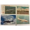 Image 12 : Transportation - Aviation, airlines, airport Postcards Album Approx. 70