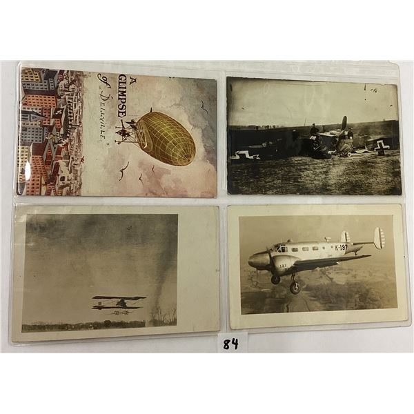 Transportation - Aviation, airlines, airport Postcards Album Approx. 70