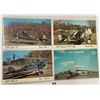 Image 3 : Transportation - Aviation, airlines, airport Postcards Album Approx. 70
