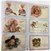 Image 2 : Flower Face Children Greeting Postcards 34