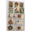 Image 7 : Flower Face Children Greeting Postcards 34