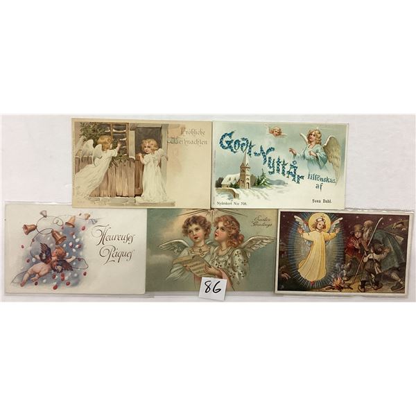 Angels Holiday Greeting Postcards 28