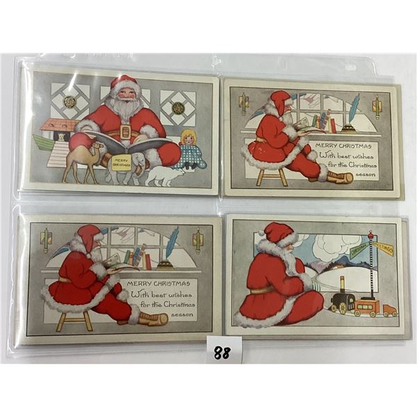 Santa Claus Whitney Christmas Holiday Greeting Postcards 15